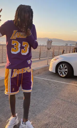 Baby Smoove wearing Cartier eyewear