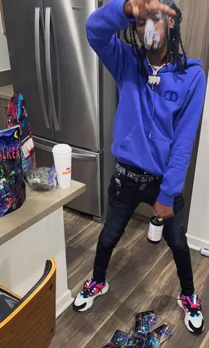 Baby Smoove wearing Dior hoody
