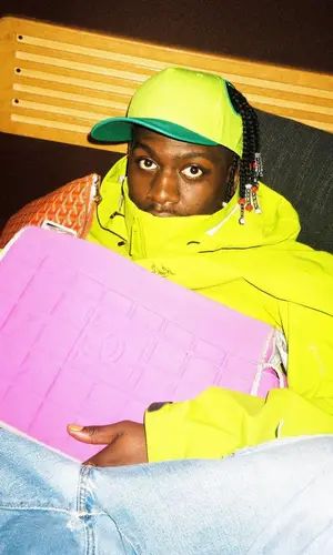 Lil Yachty wearing Aris Tatalovich cap