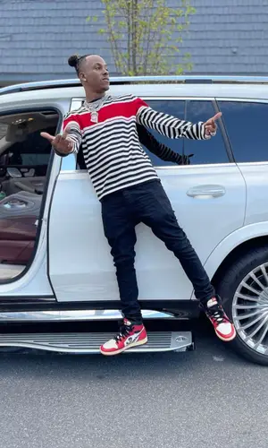Rich The Kid wearing Marni sweatshirt