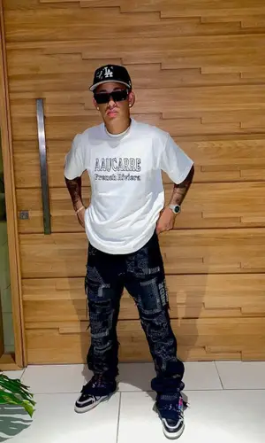 Rvssian wearing Demoworld cap