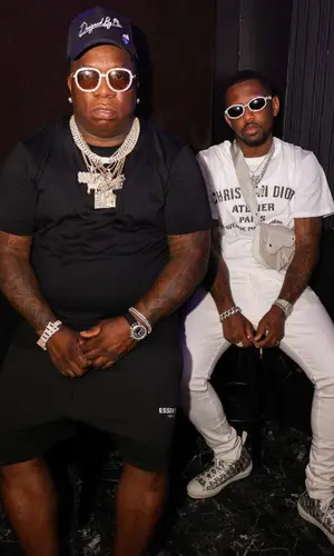 Fabolous wearing Dior bag
