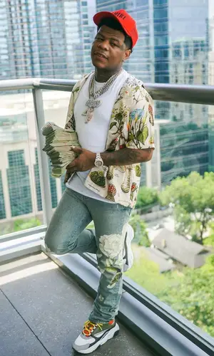 Rylo Rodriguez wearing Amiri shirt