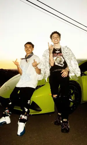 Lil Mosey wearing Bape jacket