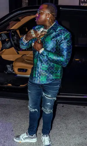 BandMan Kevo wearing Louis Vuitton eyewear