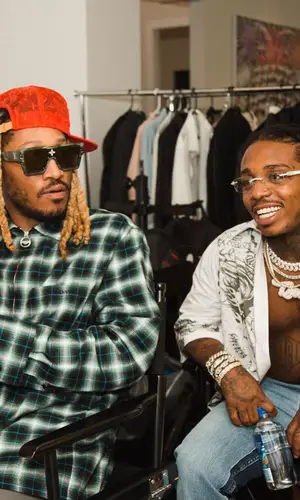Future wearing Lanvin shirt