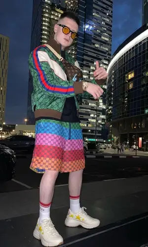 Mellstroy wearing Gucci jacket