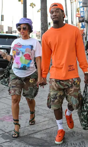Cardi B wearing Gallery Dept. t-shirt