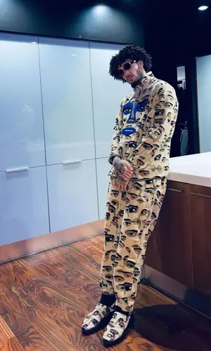 LiAngelo Ball wearing Puma sneakers