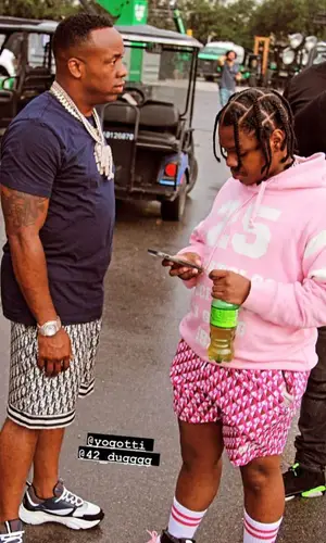 Yo Gotti wearing Hanes t-shirt