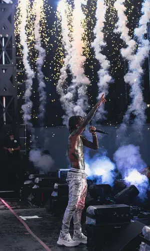Swae Lee wearing Calvin Klein underwear