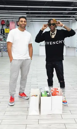 Soulja Boy wearing Givenchy sweater
