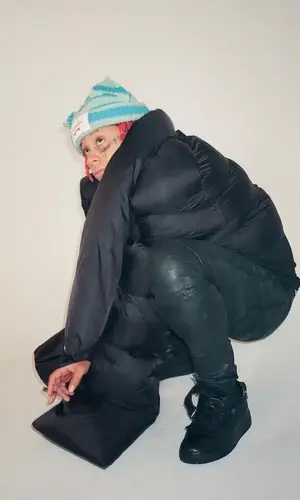Trippie Redd wearing Rick Owens jacket