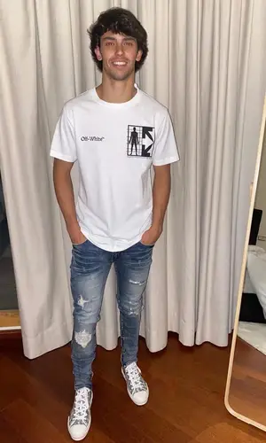 Joao Felix wearing Lusso jeans