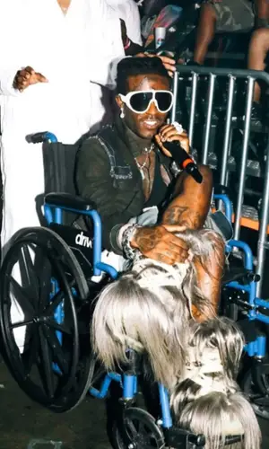 Lil Uzi Vert wearing Drive other