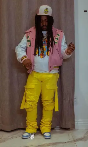 DooWop wearing Homme + Femme jacket
