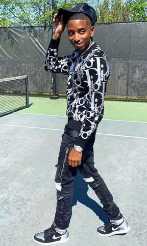Funny Mike wearing Dior sweater