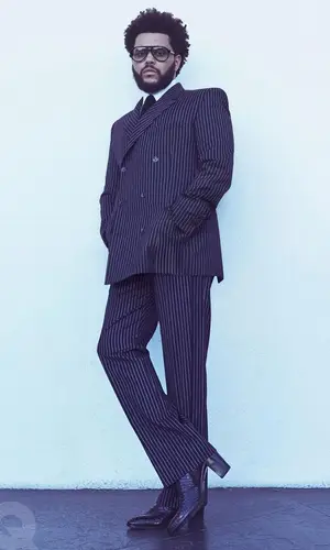 The Weeknd wearing Louis Vuitton pants
