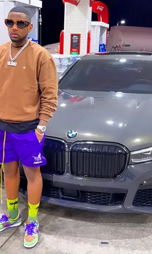 Fabolous wearing Greg Yuna sweatshirt