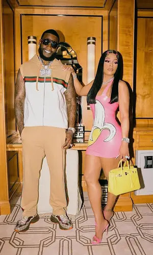Gucci Mane wearing Gucci sweatshirt