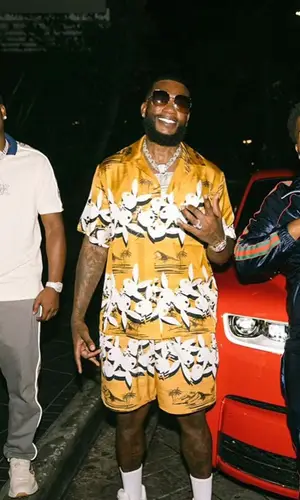 Gucci Mane wearing Amiri shirt