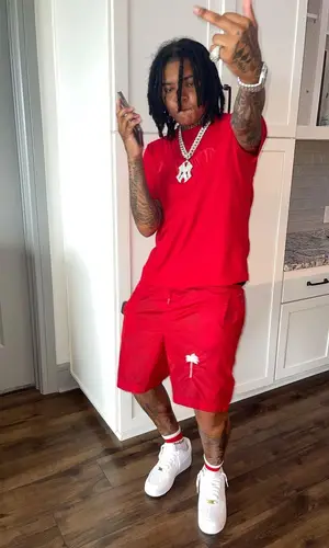Young M.A wearing Lanvin t-shirt