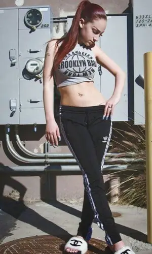 Bhad Bhabie wearing H&M top