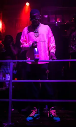 Fabolous wearing Palm Angels sweatshirt