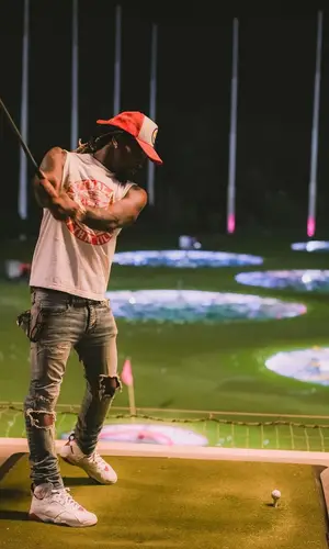 Offset wearing Gallery Dept. t-shirt
