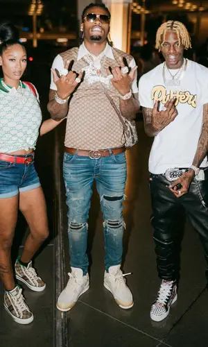 CJ So Cool wearing Gucci bag