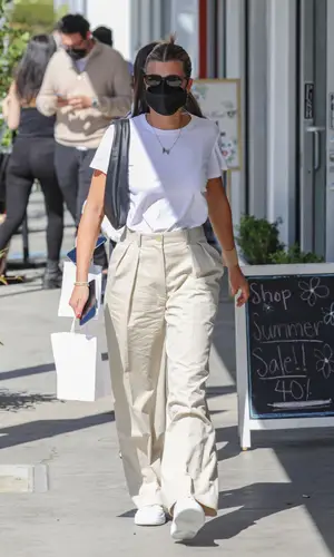Sofia Richie wearing The Attico eyewear
