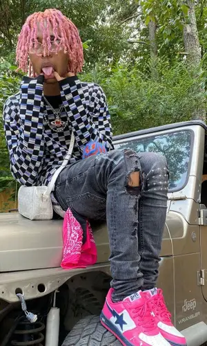 SoFaygo’s Outfit in Marni Sweater, Cartier Eyewear & Vivienne Westwood (2021)