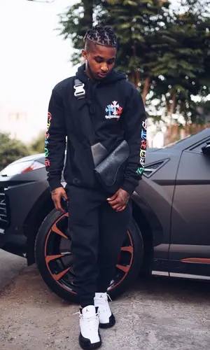DDG wearing Chrome Hearts hoody
