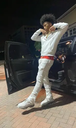 Mikey’s Outfit in Ralph Lauren Hoodie, Valabasas Jeans & Balenciaga Sneakers (2021)