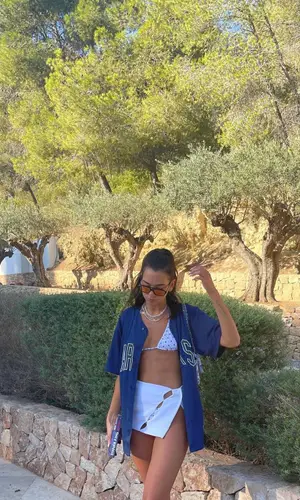 Dua Lipa wearing Fruity Booty swimwear