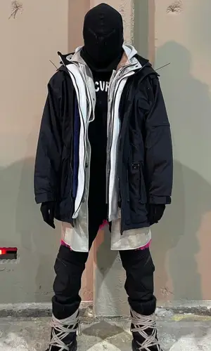 Playboi Carti wearing Balenciaga top