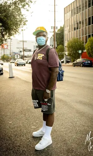Fat Boy’s Outfit in Good And Evil T-Shirt & Nike Sneakers (2021)