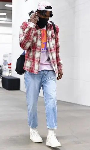 Terance Mann wearing Visionary Society jacket