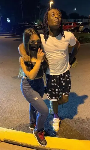 Lil Uzi Vert wearing Nike sneakers