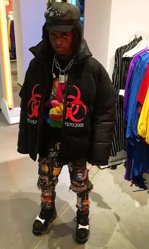 ZillaKami wearing Vetements jacket