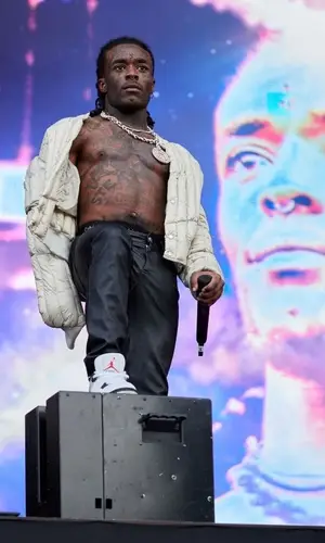 Lil Uzi Vert wearing Calvin Klein underwear