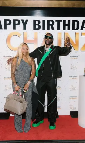 2 Chainz wearing Bottega Veneta bag