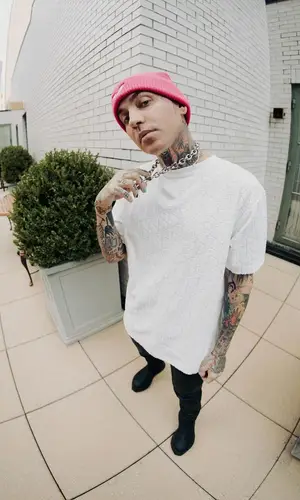 Blackbear wearing Rick Owens jeans