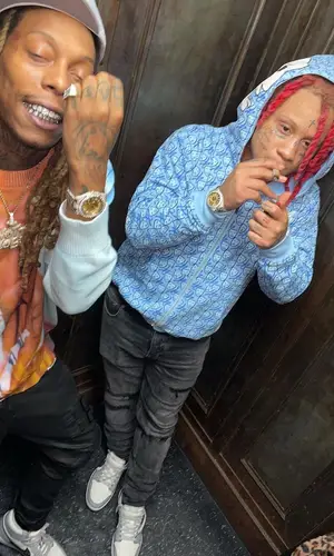 Trippie Redd wearing Ksubi jeans