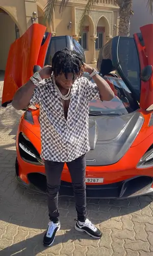 Jackboy wearing Amiri shirt