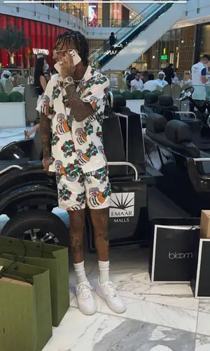Swae Lee wearing Gucci eyewear