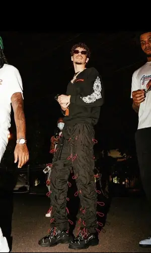 LaMelo Ball wearing Balenciaga sneakers
