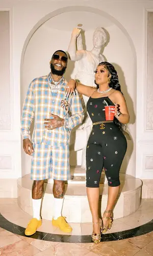 Gucci Mane wearing Gucci shirt