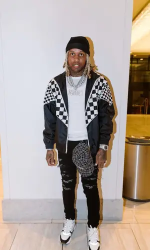 Lil Durk wearing Louis Vuitton other