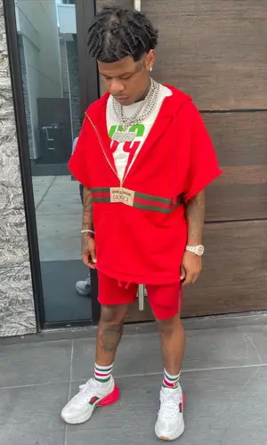 Rylo Rodriguez wearing Gucci hoody